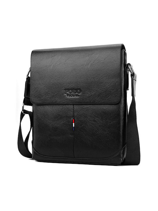 Vicuna Polo Geantă pentru bărbați Umăr / Crossbody Neagră