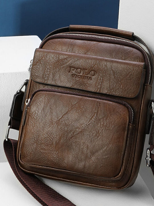 Мъжка Чанта За рамо / през рамо Кафяв