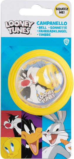 Looney Tunes Παιδικό Κουδούνι Ποδηλάτου Κίτρινο