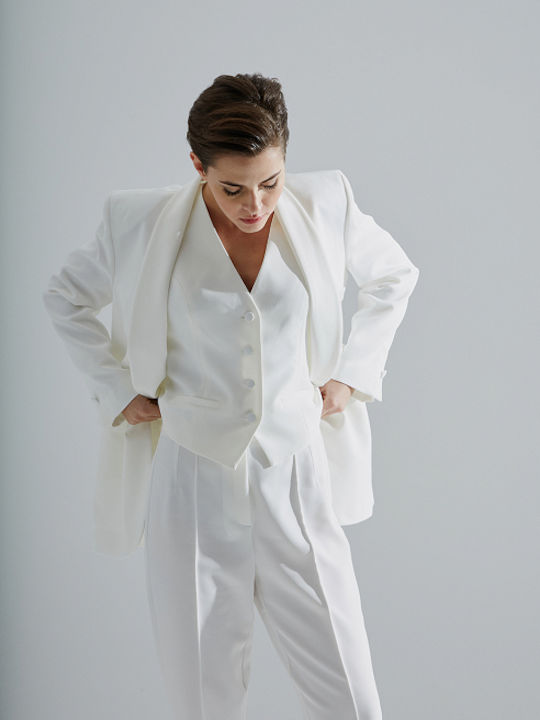 Desiree Women's Vest White