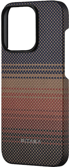 Pitaka Magez 5 Back Cover Aramid Fiber 1.05mm Sunset (iPhone 15 Pro)