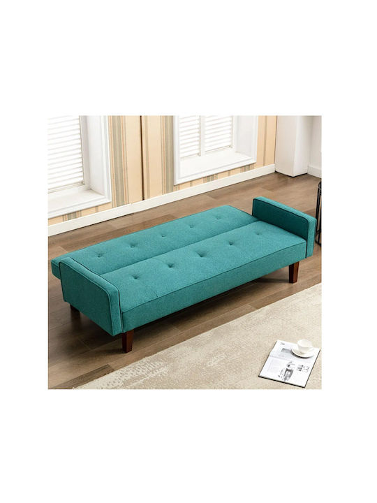 Dreisitzer Sofa Bett Türkis 188x80x97cm