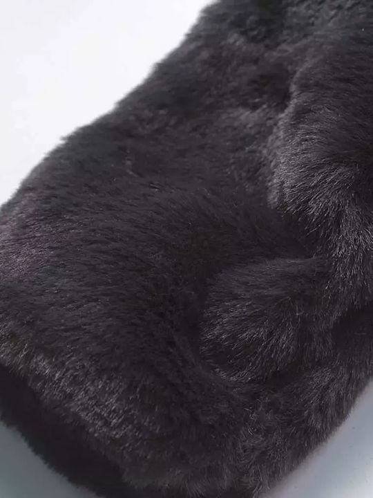 Kinderbolero Pelz Schwarz