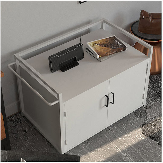 Bakaji Cat Toilet Closed White L75 x W51 x H54cm