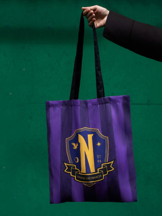 Cinereplicas Shopping Bag Black / Purple