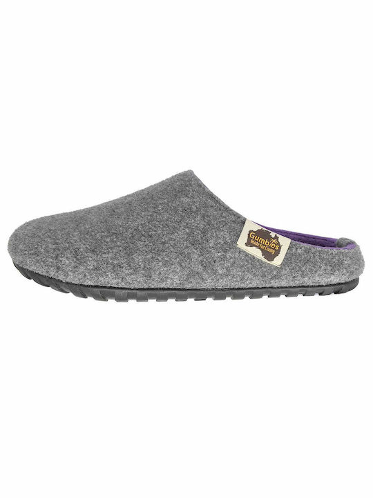 Gumbies Winter Women's Slippers in Gri color