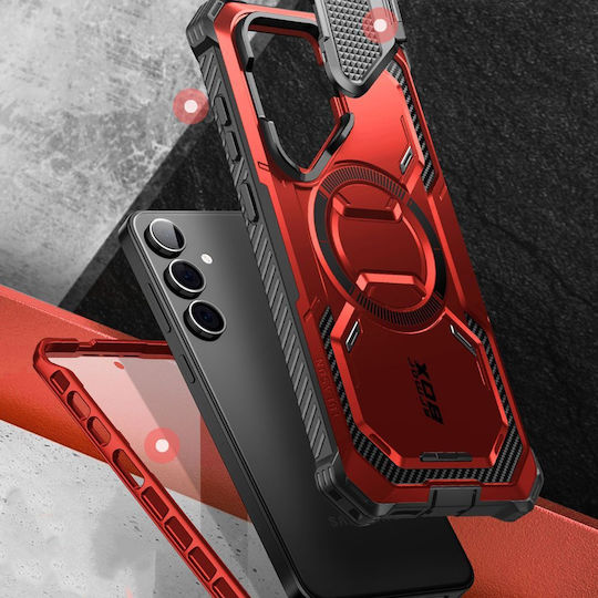 Supcase Back Cover Plastic Roșu (Galaxy S24)