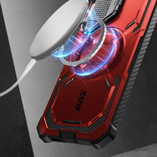 Supcase Back Cover Plastic Roșu (Galaxy S24)