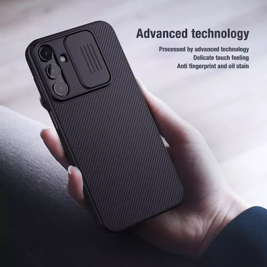Nillkin Camshield Back Cover Plastic / Silicone 0.2mm Black (Samsung Galaxy A15 4G / 5G)