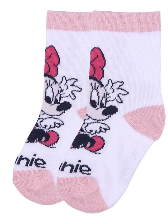 Cerda Παιδικές Κάλτσες Μακριές Disney Baby Minnie Mouse Πολύχρωμες
