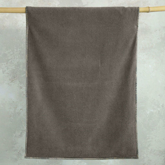 Nima Suntan Cotton Gray Beach Towel 140x70cm