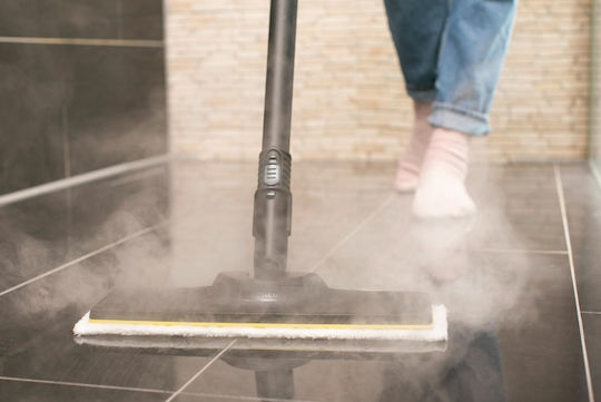 Karcher SC 1 EasyFix Ατμοκαθαριστής Πίεσης 3bar με Ρόδες και Κοντάρι