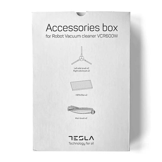 Tesla Robot Vacuum Cleaner Spare Parts Set 8 Pieces