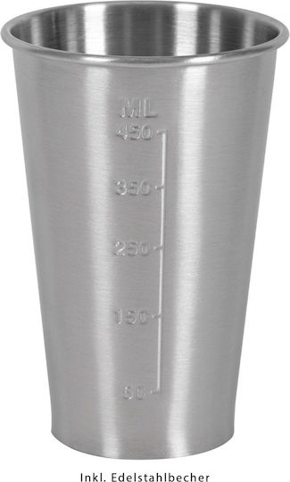 Clatronic Milk Frother Tabletop 65W with 2 Speed Level Inox