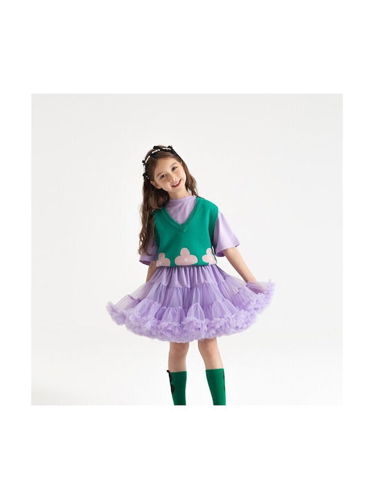 Children's tutu skirt - Soft Purple