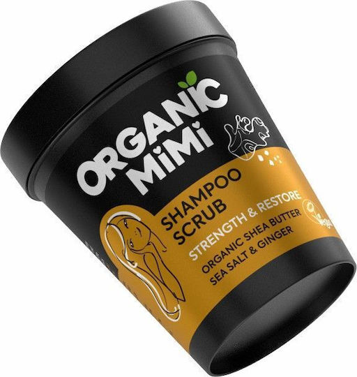 Organic Mimi Sea Salt & Ginger Sampon de Par împotriva Mătreață 280ml