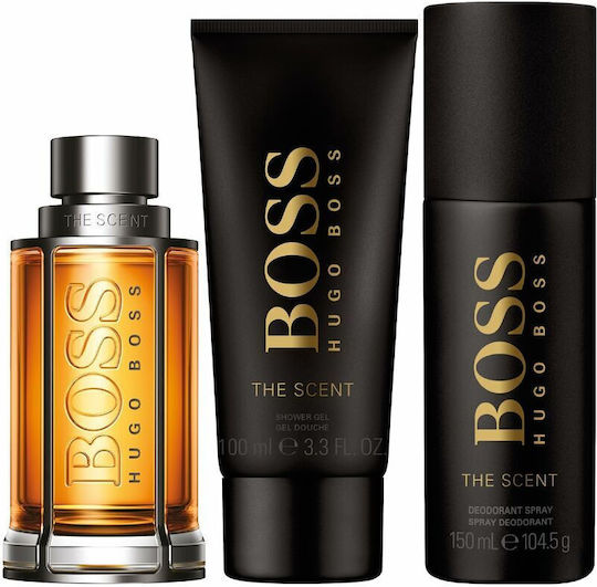 Boss Scent Men's Set with Eau de Toilette 3pcs