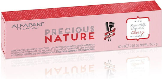 Alfaparf Milano Professional Precious Nature Reds Βαφή Μαλλιών Χωρίς Αμμωνία 4.66 Medium Intense Red Brown 60ml