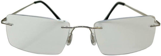 KRZ Lesebrille +2.75 in Gray Farbe KRZ111SIL275
