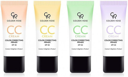 Golden Rose Primer Προσώπου σε Κρεμώδη Μορφή με 30SPF Yellow 30ml