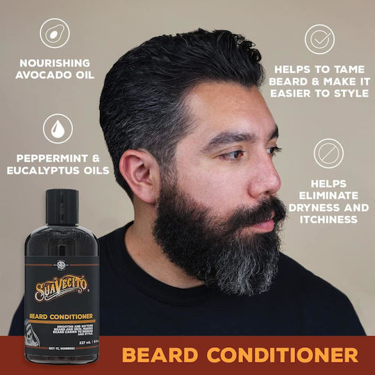Suavecito Beard And Moustache Grooming Soap Beard Conditioner 247ml