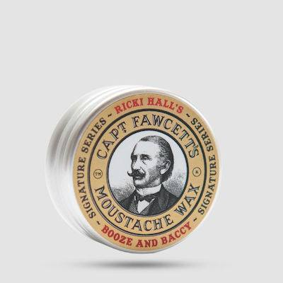 Captain Fawcett's Ricki Halls Booze and Baccy Balm for Mustache 15ml