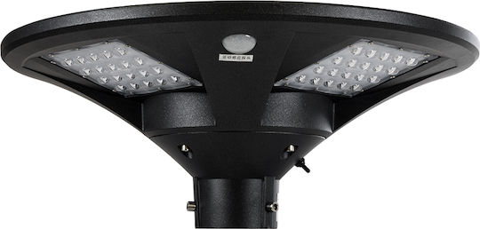GloboStar Ηλιακό Φωτιστικό Δαπέδου 25W 1800lm Θερμό Λευκό 2700K με Αισθητήρα Κίνησης, Φωτοκύτταρο και Τηλεχειριστήριο IP65 50x50x20εκ.