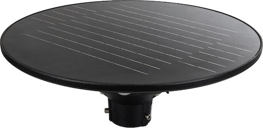 GloboStar Ηλιακό Φωτιστικό Δαπέδου 25W 1800lm Θερμό Λευκό 2700K με Αισθητήρα Κίνησης, Φωτοκύτταρο και Τηλεχειριστήριο IP65 50x50x20εκ.
