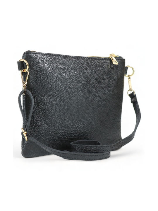 Passaggio Leather Leather Women's Bag Crossbody Black