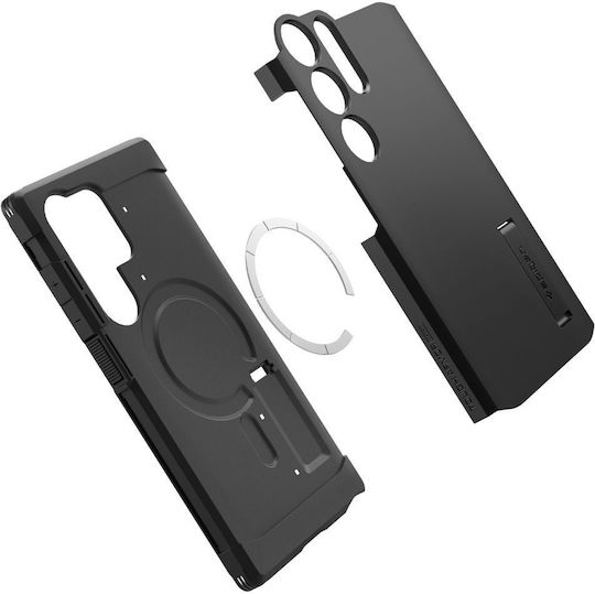 Spigen Tough Armor MagFit Back Cover Πλαστικό 2mm Μαύρο (Galaxy S24 Ultra)