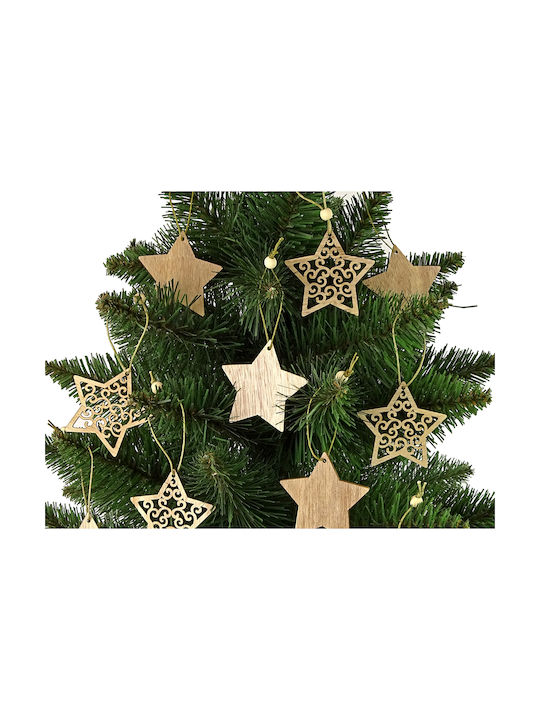 Christmas Wooden Star Ornament