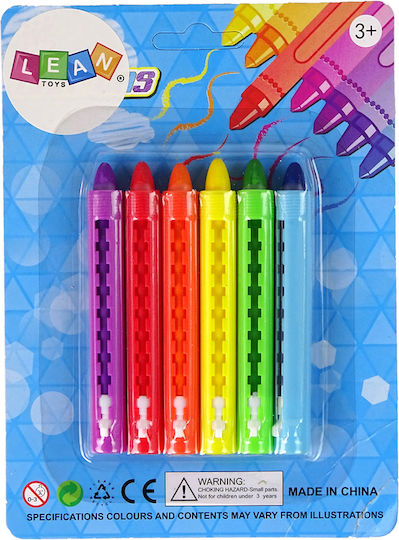Crayon Σετ Κηρομπογιές με 6 Χρώματα