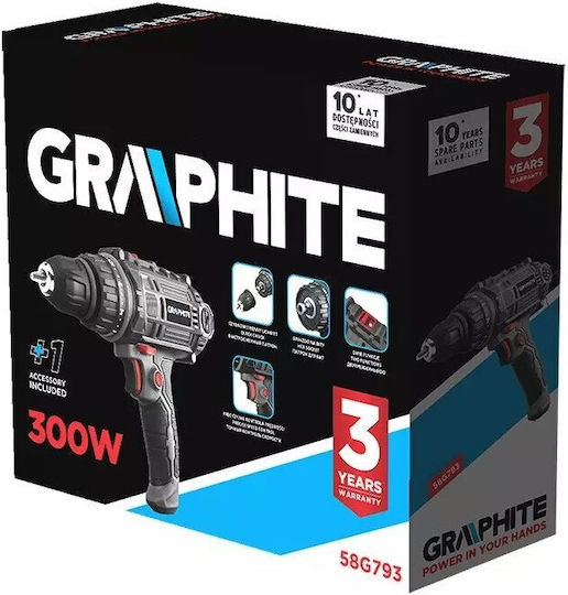 Graphite 58G793 Двигател За Бормашина На Батерия