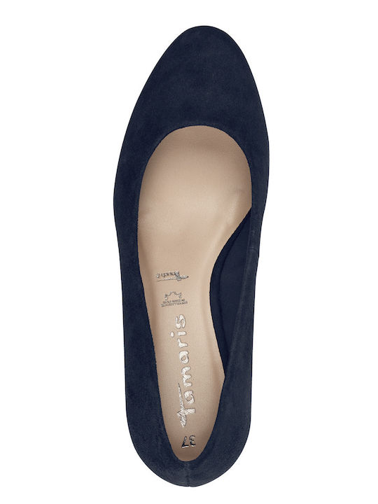 Damenplattformen Blau