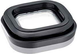 Gefu Gefu Allgemeine Verwendung Glasvase mit Deckel Transparent 2500ml