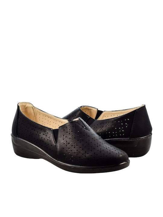 Ανατομικά Γυναικεία Slip-On Μαύρα