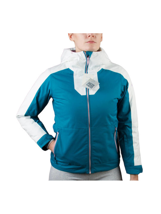 Roxy Kinderjacke mit Futter & Kapuze Blau