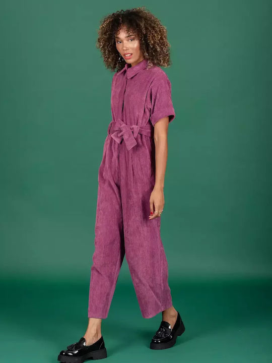 Chaton Women's One-piece Suit Purple