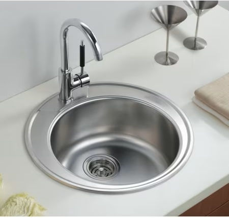 Inter Ceramic 4949 Ένθετος από Συνθετικό Γρανίτη Μ49xΠ49cm Γκρι