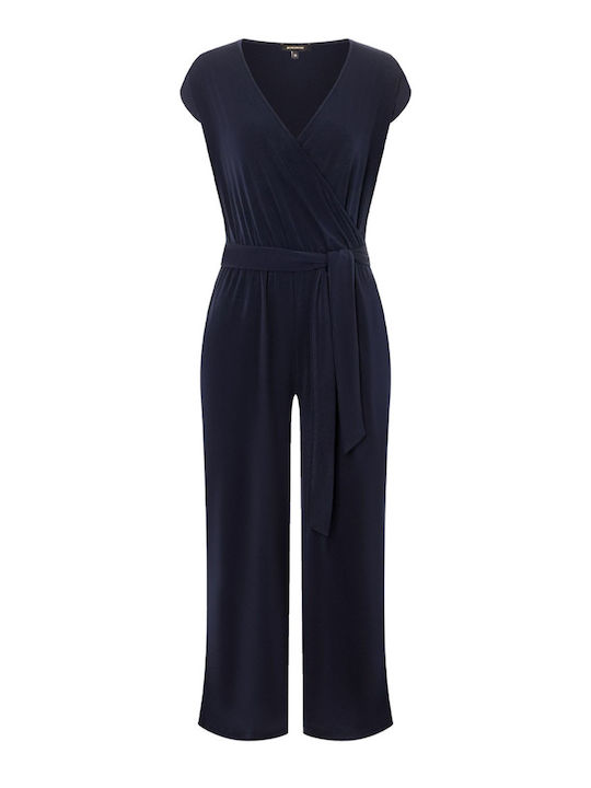 MORE & MORE Women's Sleeveless One-piece Suit Blue