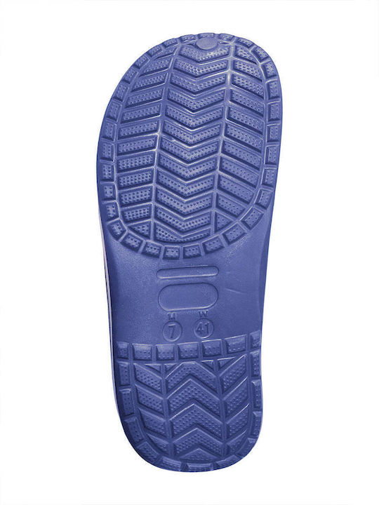Ustyle Men's Clogs Blue