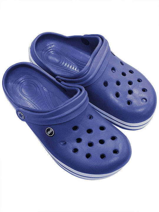 Ustyle Men's Clogs Blue