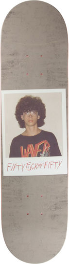 '1989' 8" Skateboard Shortboard Red Medium Concave