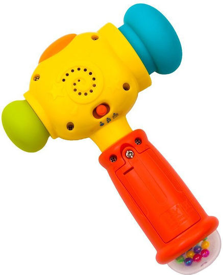 Hola Toys Jucărie cu Ciocan Interactive cu lumină pentru 12++ Luni