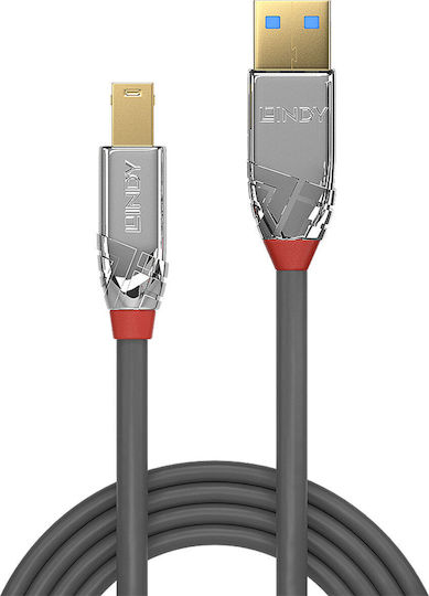 Lindy USB 2.0 Cable USB-A male - Μαύρο 5m 36664