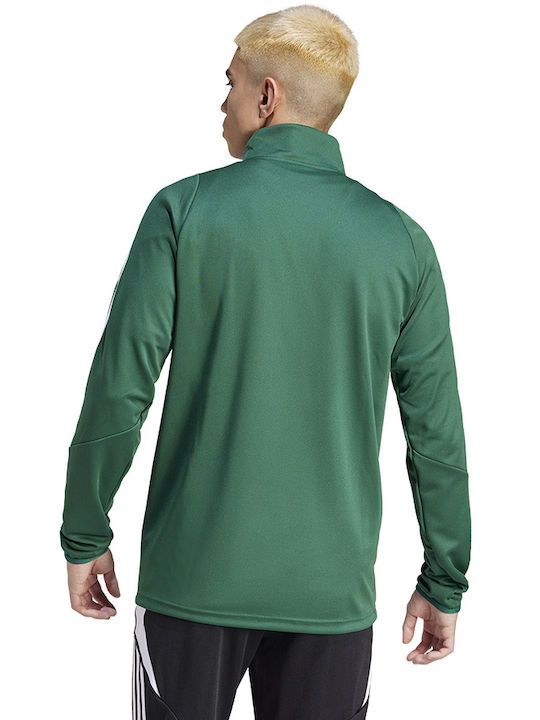 Adidas Tiro 24 Men's Athletic Long Sleeve Blouse Green