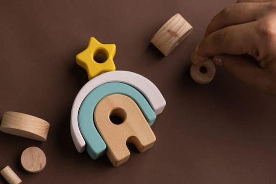 Animi Stacking Toy made of Wood for 18++ Months