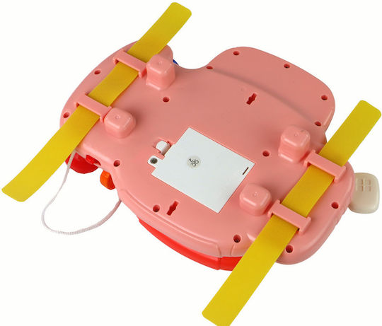 Lean Toys Steering Wheel Interactive with Sounds for 18++ Months