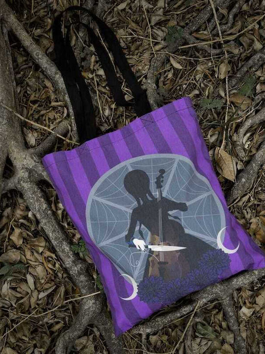Cinereplicas Fabric Shopping Bag in Purple Color