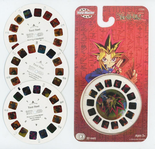 Mattel Interaktives Spielzeug 3D-Disk für View-master Yu-gi-oh! für 3+ Jahre